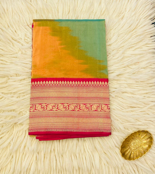 RANG ABHA (Pure Tissue Rangkaat Multicolour Saree)