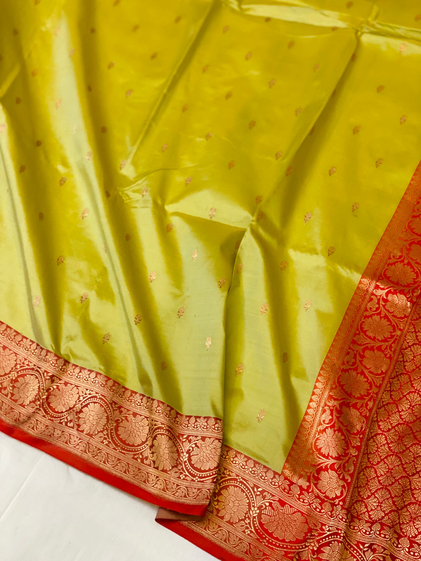 VIRAJ HARITA (Pure Katan Saree)