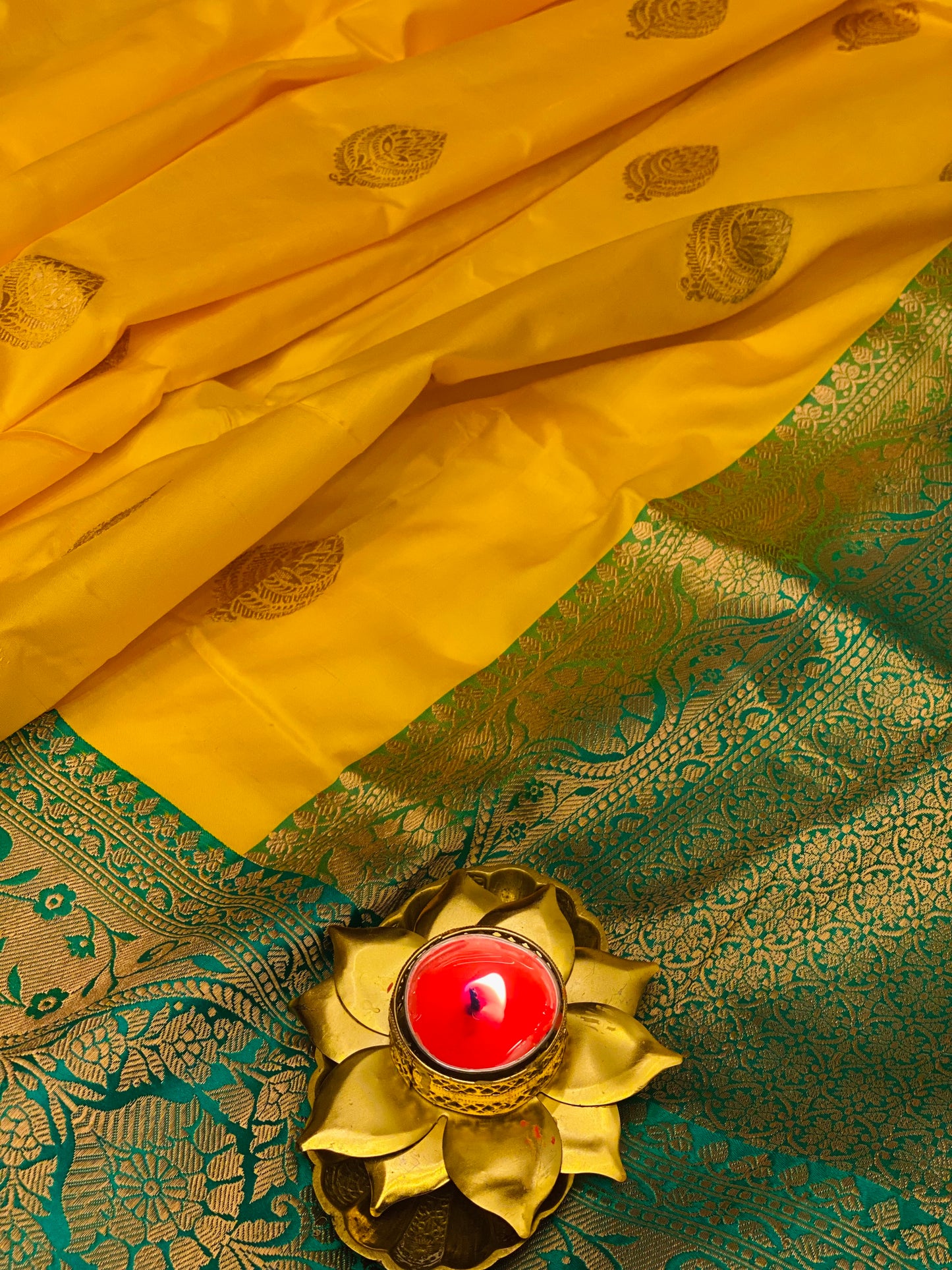 SWARNAVARNI (Pure Katan Saree)
