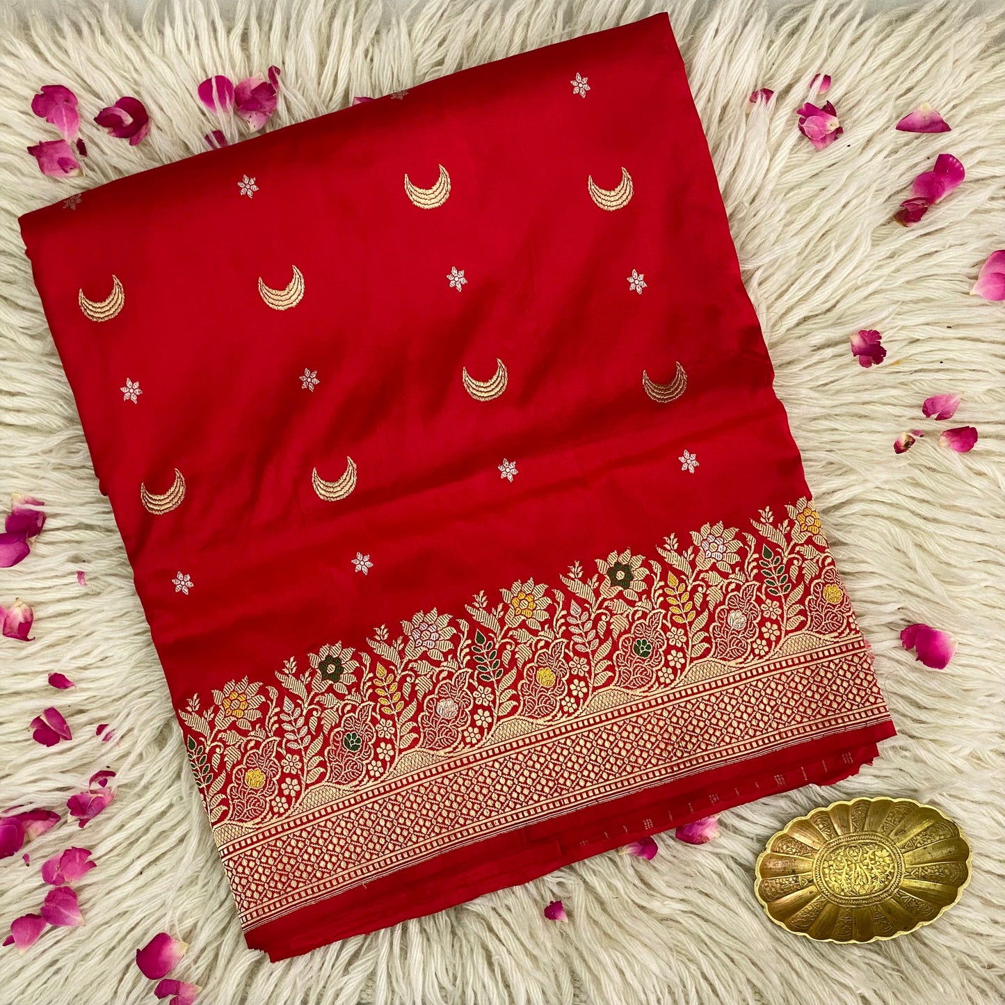 Pure Katan Meenakari chand buti
