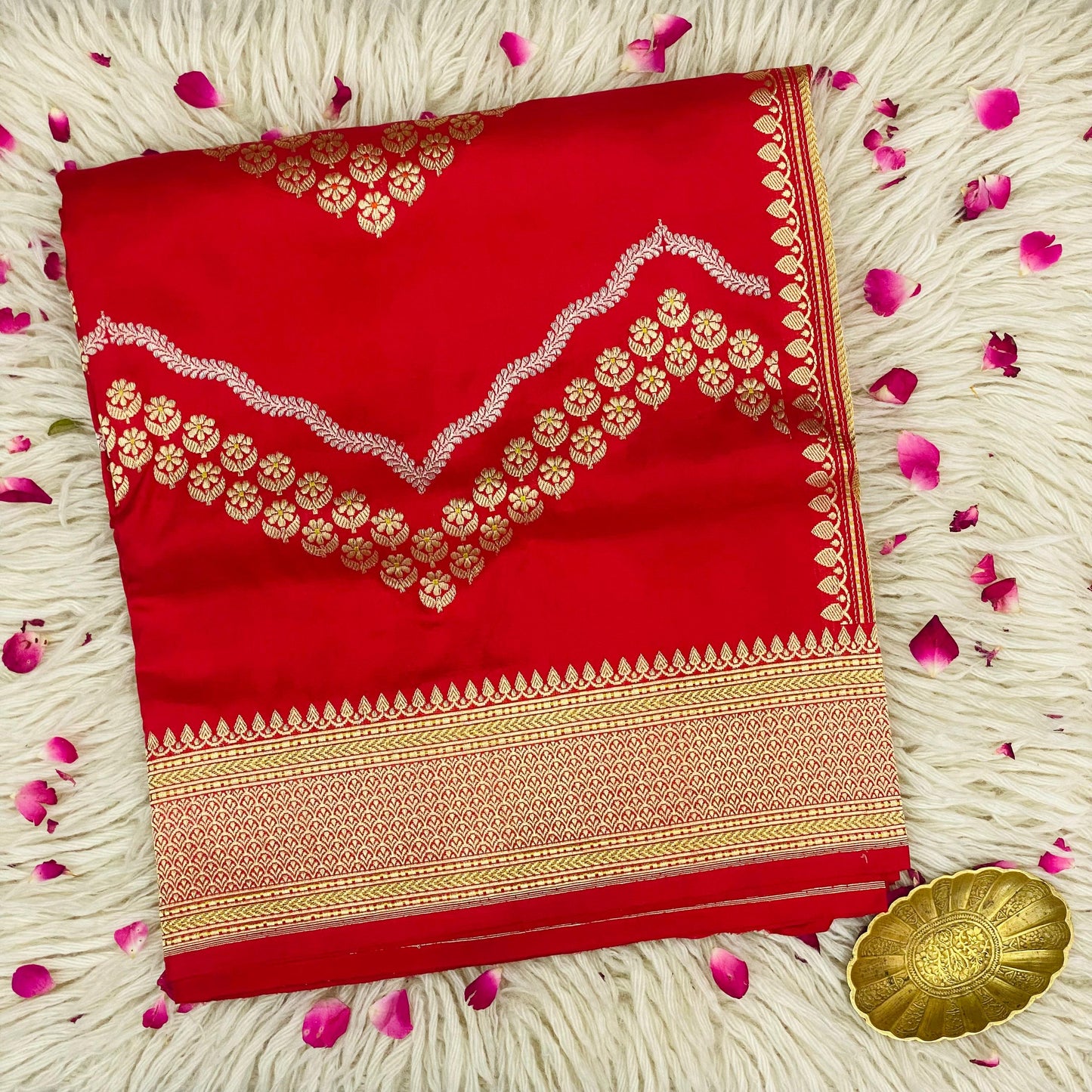 Pure Katan Handloom Saree