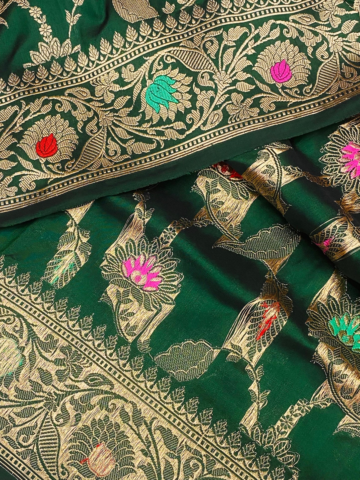 Pure Handloom Katan Saree