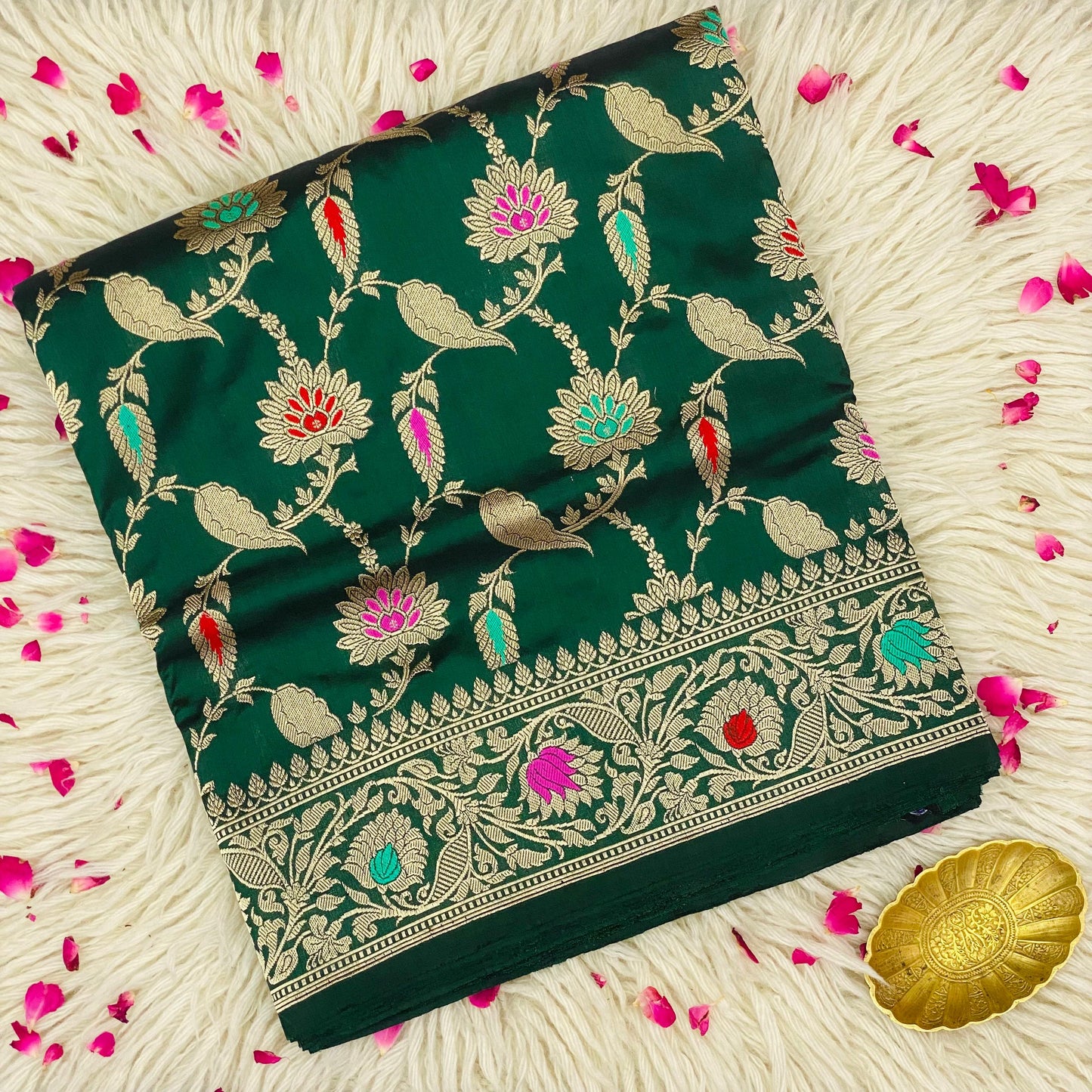 Pure Handloom Katan Saree