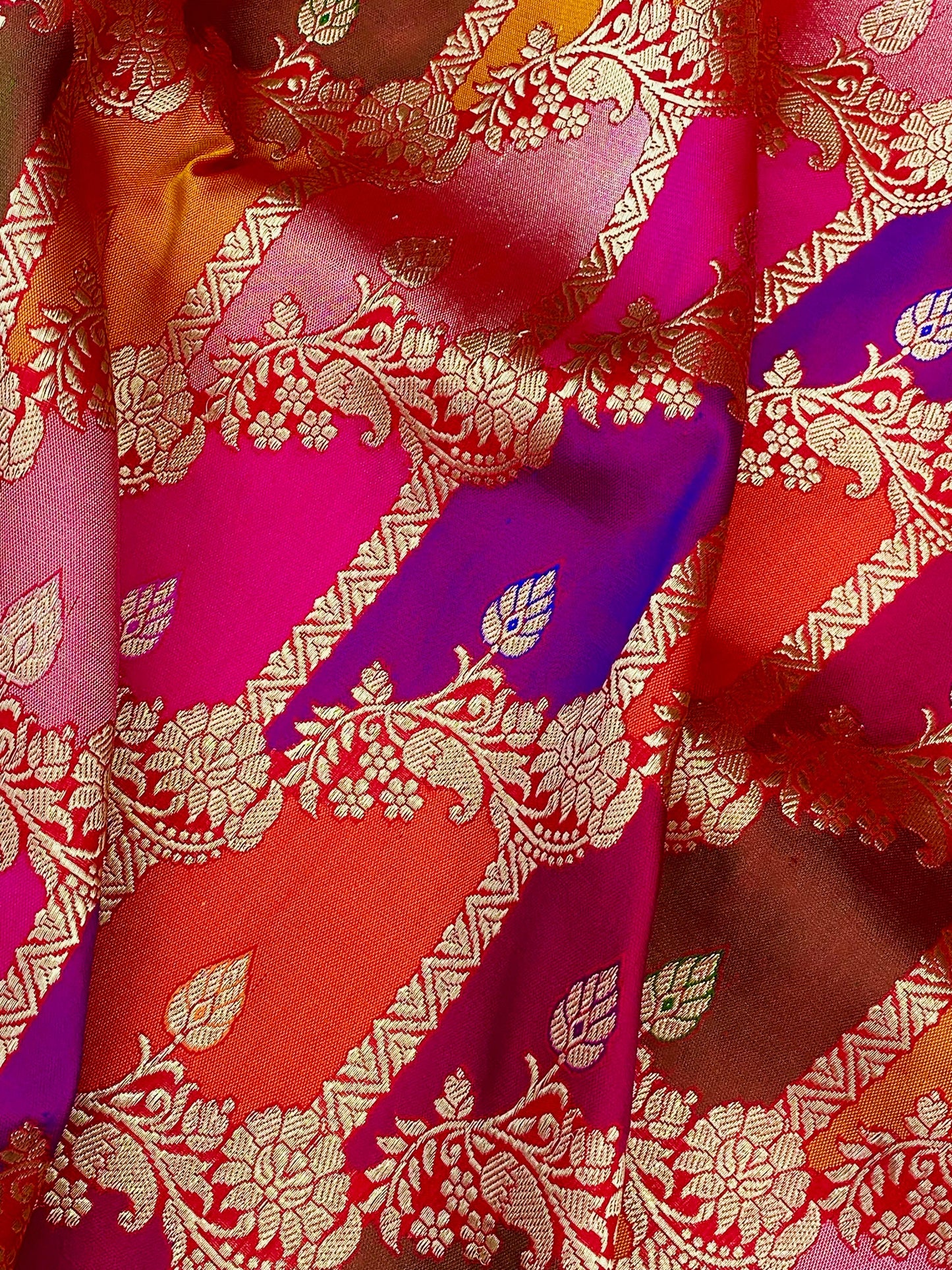 Pure Handloom Katan Silk Saree