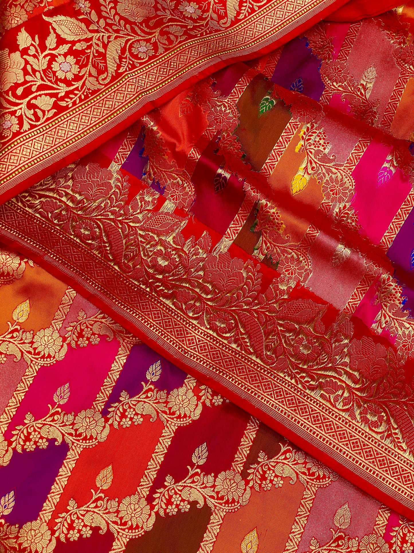 Pure Handloom Katan Silk Saree