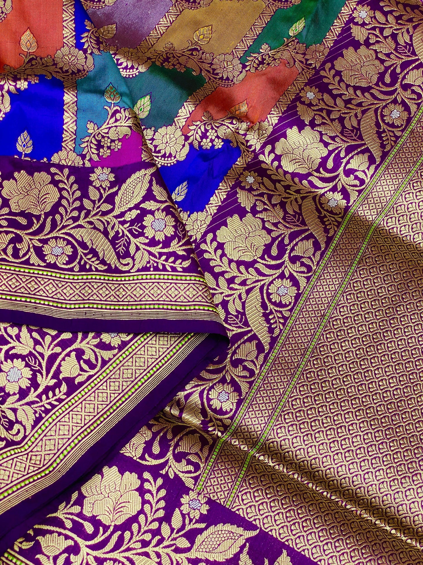 Pure Katan Rangkaat Saree