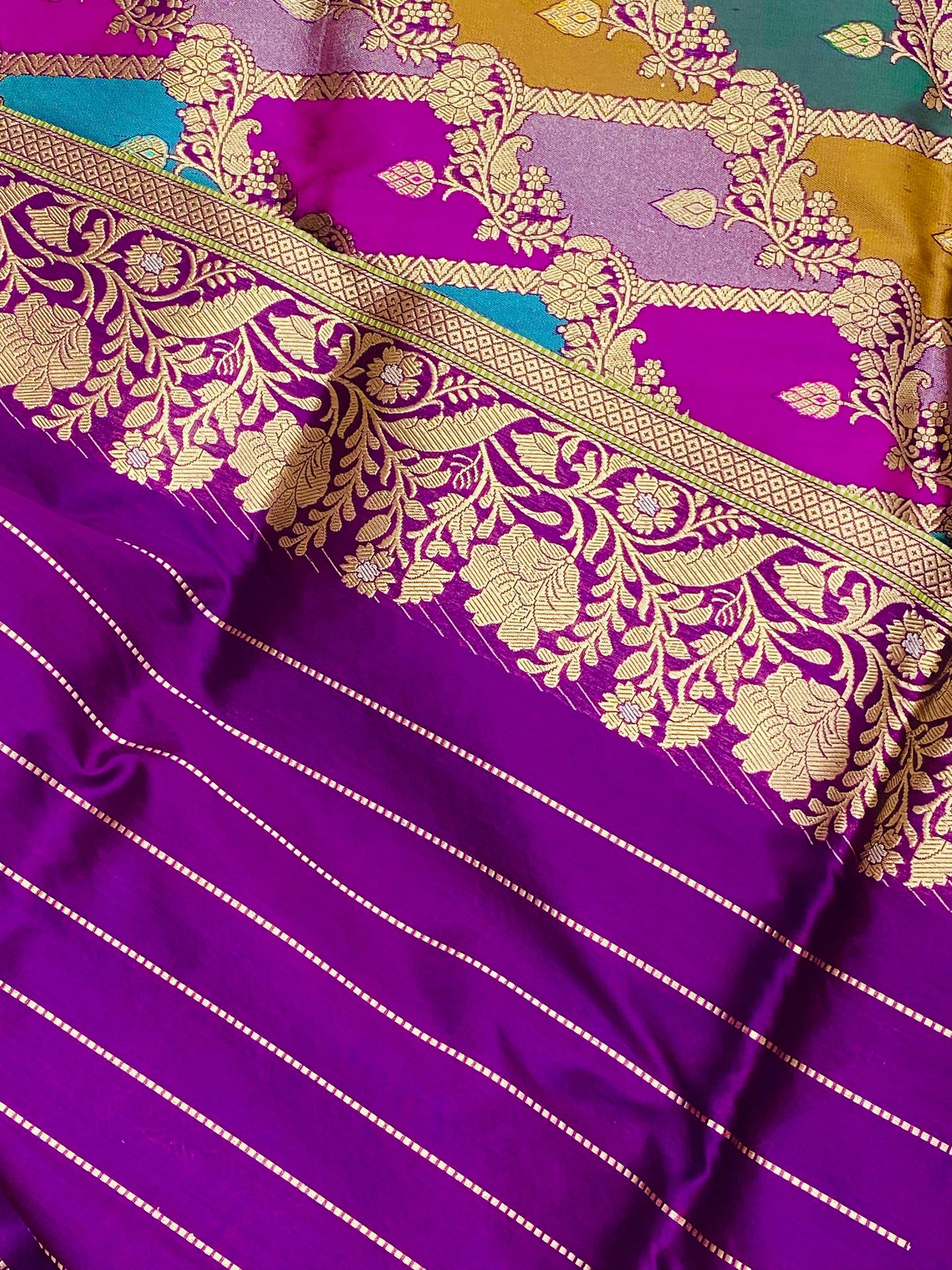 Pure Katan Rangkaat Saree