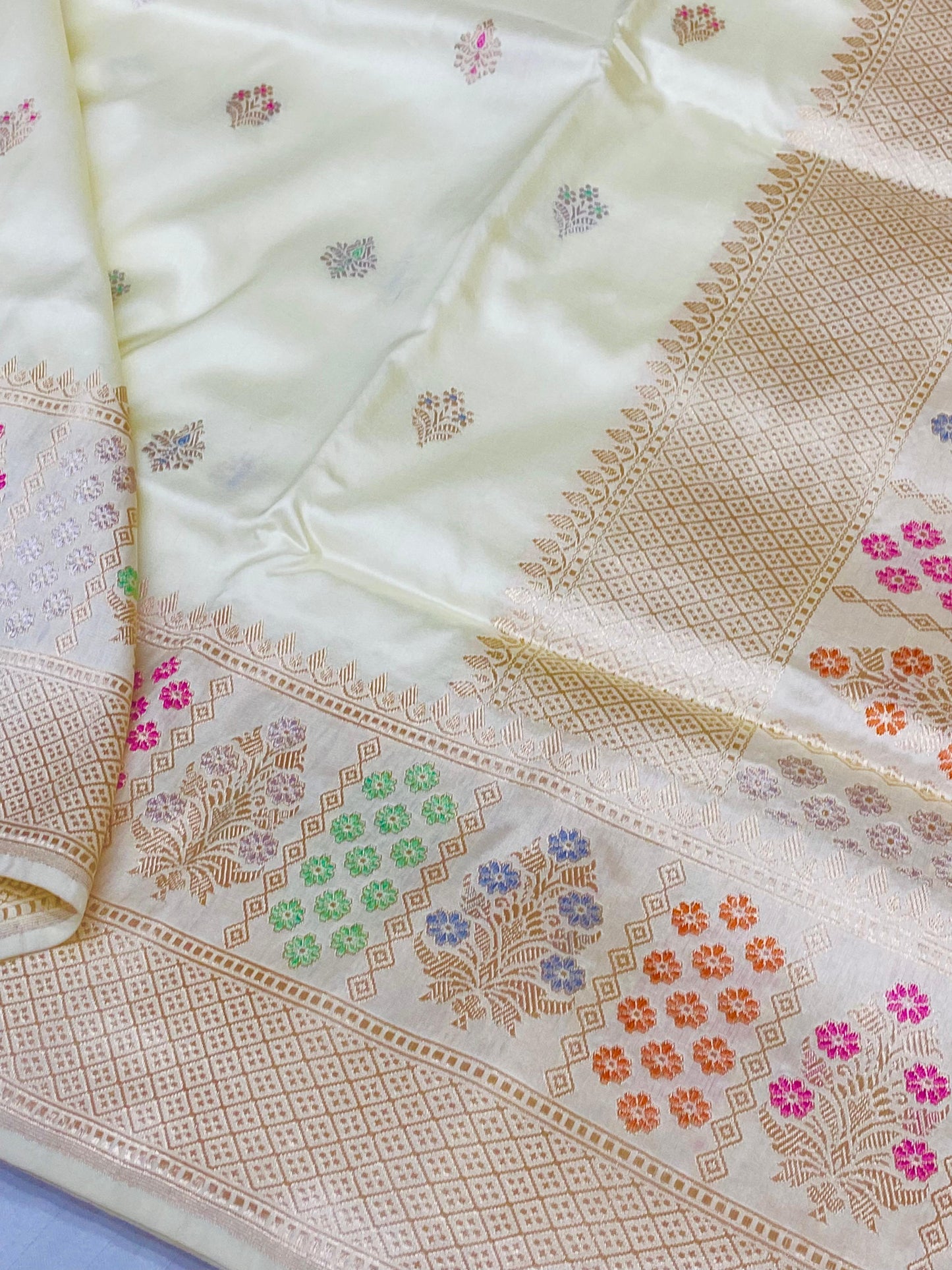 Pure Handloom Katan Saree
