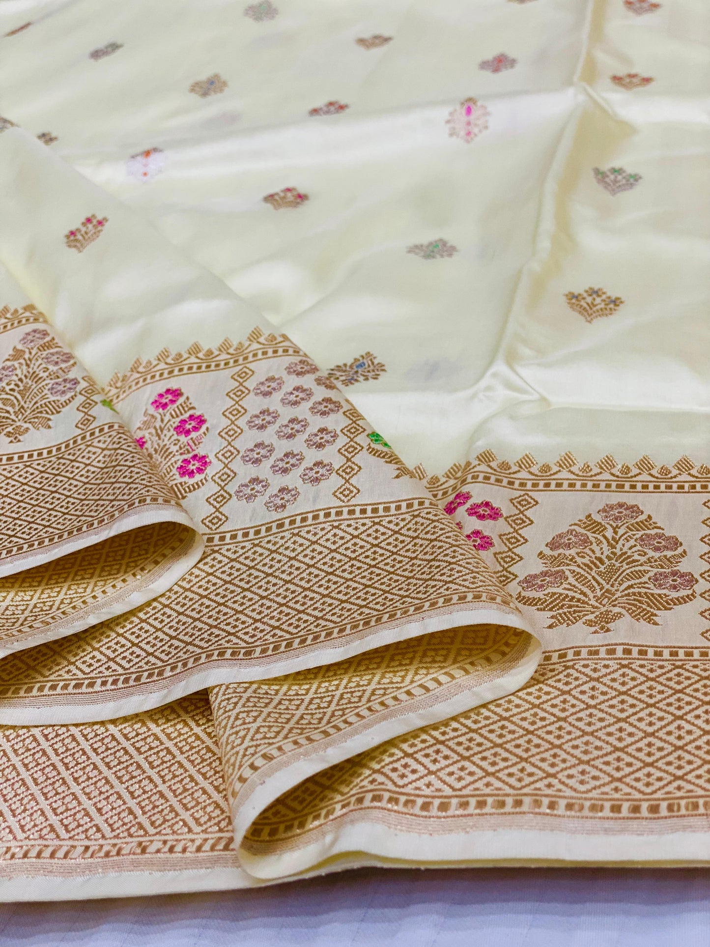 Pure Handloom Katan Saree