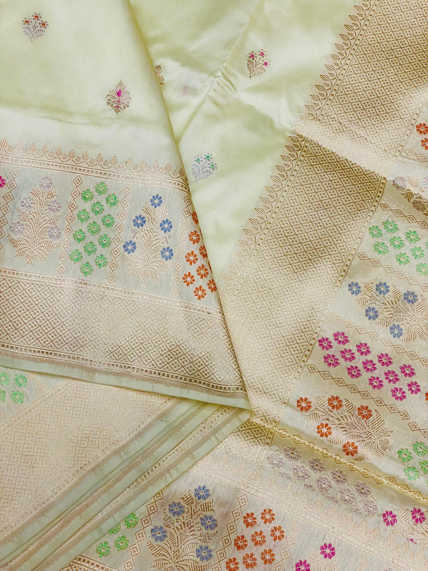 Pure Handloom Katan Saree