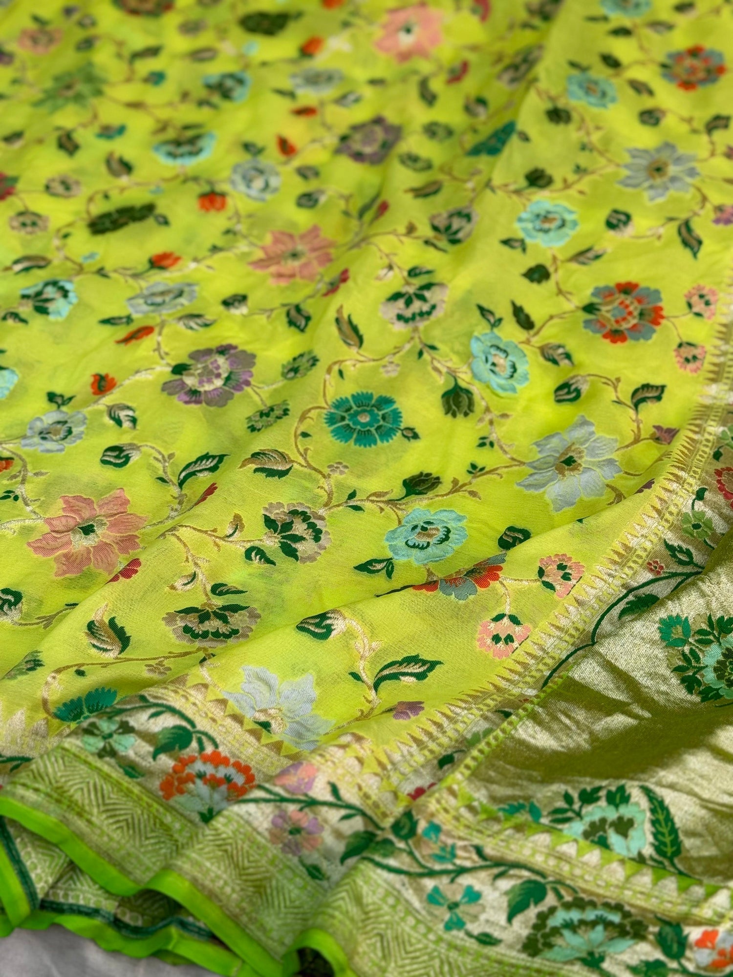 Pure Khaddi Chiffon GulPankh