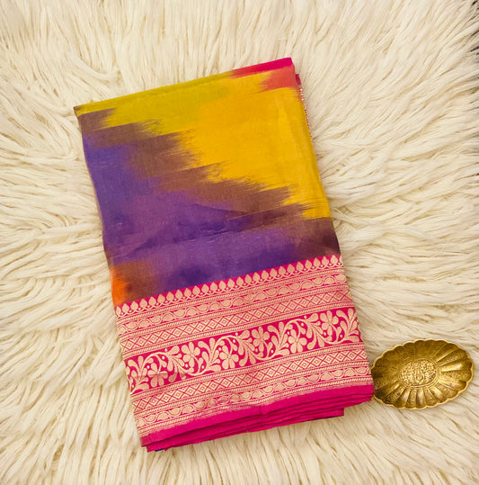 RANG DHAROHAR (Pure Tissue Rangkaat Multicolour Saree)