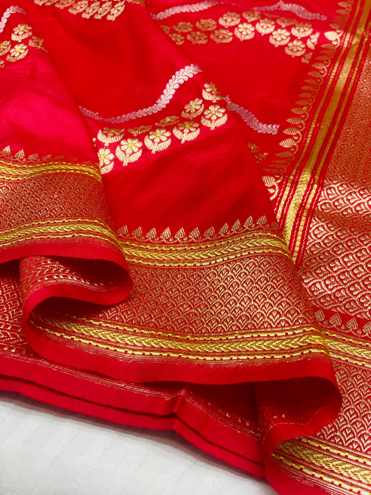Pure Katan Handloom Saree