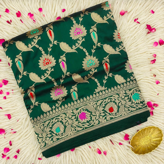 Pure Handloom Katan Saree