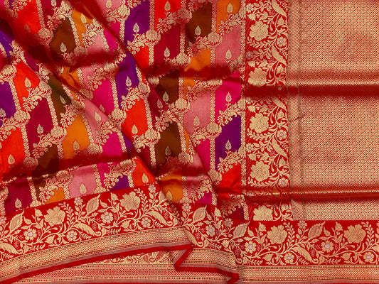 Pure Handloom Katan Silk Saree