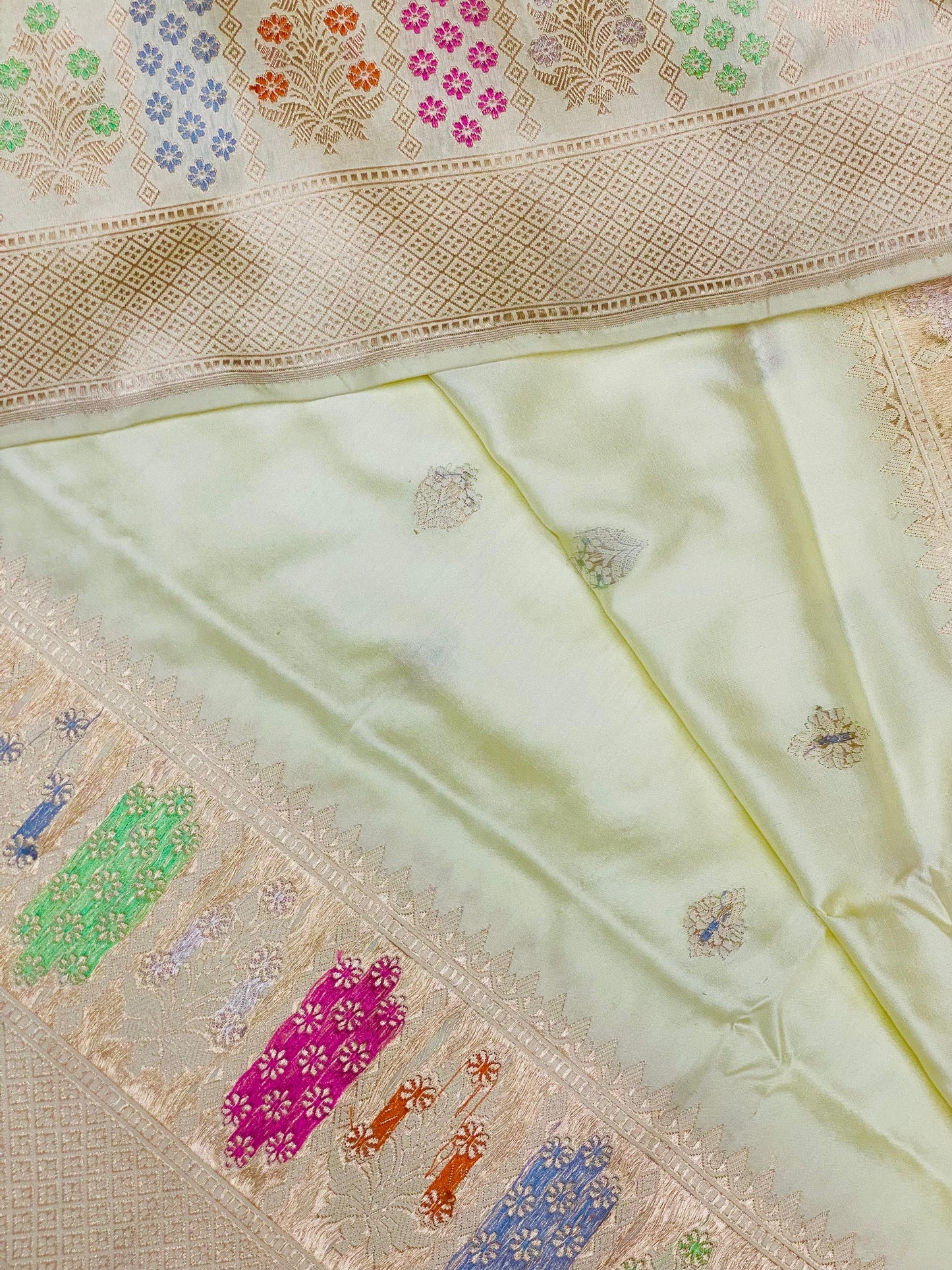 Pure Handloom Katan Saree