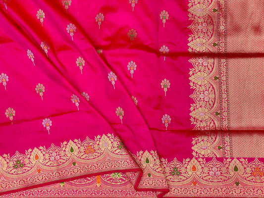 Pure Katan Handloom Saree